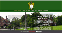 Desktop Screenshot of graziemille.co.uk